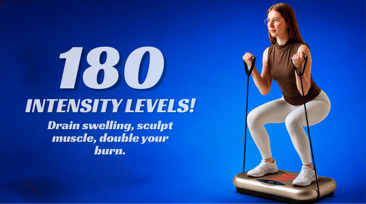 Whole-body vibration plate for home wellness